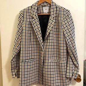 Minimum check blazer sz 36